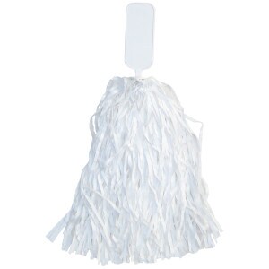 white pom pom